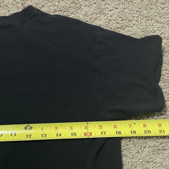 Juice WRLD Shirt Mens Medium Black Tribute Legends Never Die Rap Tee Front Graph - Picture 6 of 6